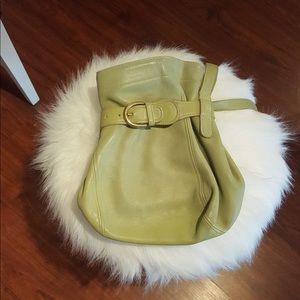 Vintage Coach Bag Leather Inside